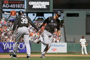 LeMahieu slugged a then career-high 15 homers for the Rockies in 2018 but saw his batting average dip to .276, the lowest mark in his last four years in Colorado.