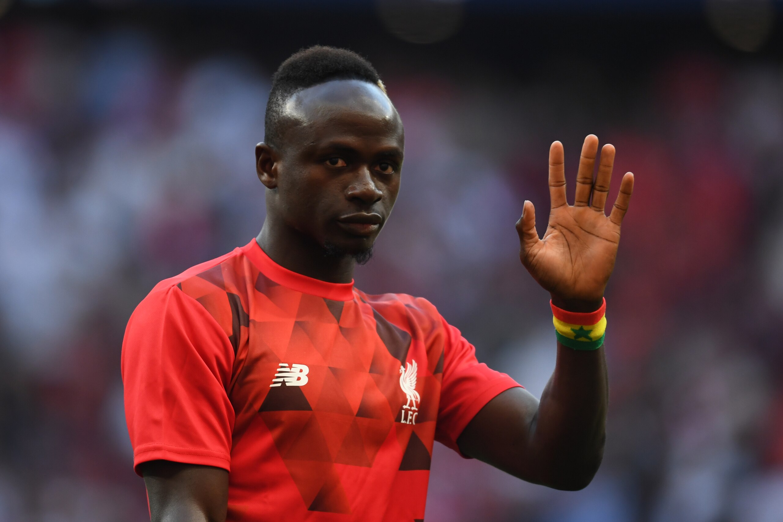MADRID, SPAIN - JUNE 01: Sadio Mane of Liverpool looks on prior to the UEFA Champions League Final between Tottenham Hotspur and Liverpool at Estadio Wanda Metropolitano on June 01, 2019 in Madrid, Spain. (Photo by Etsuo Hara/Getty Images)