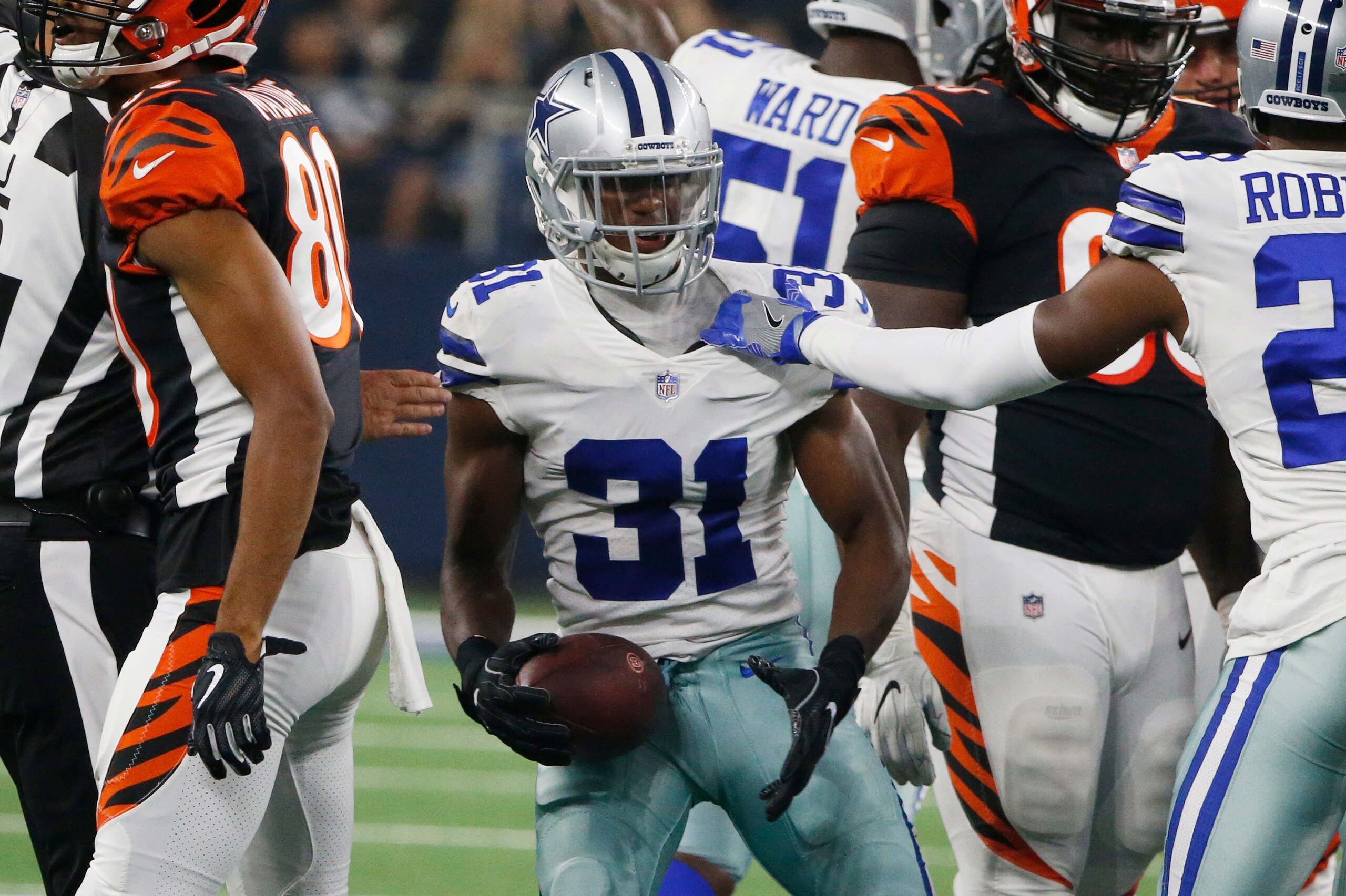 Cornerback Byron Jones' asking price may increase dramatically if a player like Jalen Ramsey of the Jaguars signs a lucrative new deal before Dallas gets around to negotiating with Jones.