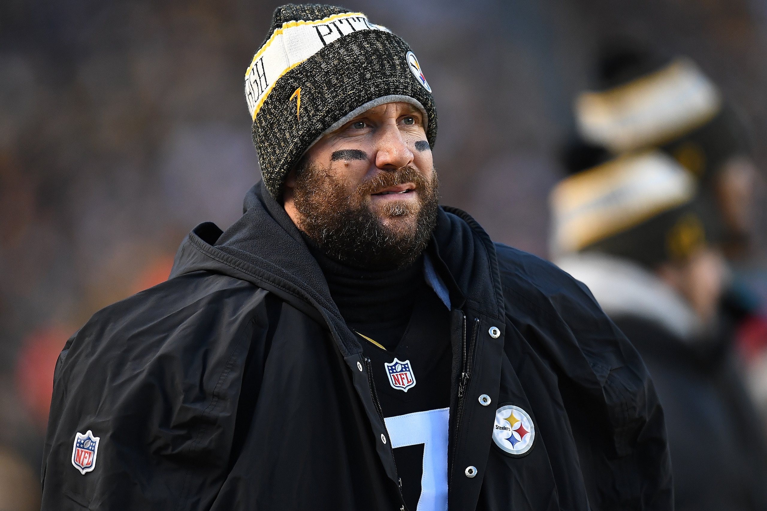 PITTSBURGH, PA - DECEMBER 30:  Ben Roethlisberger #7 of the Pittsburgh Steelers looks on during the game against the Cincinnati Bengals at Heinz Field on December 30, 2018 in Pittsburgh, Pennsylvania. (Photo by Joe Sargent/Getty Images)