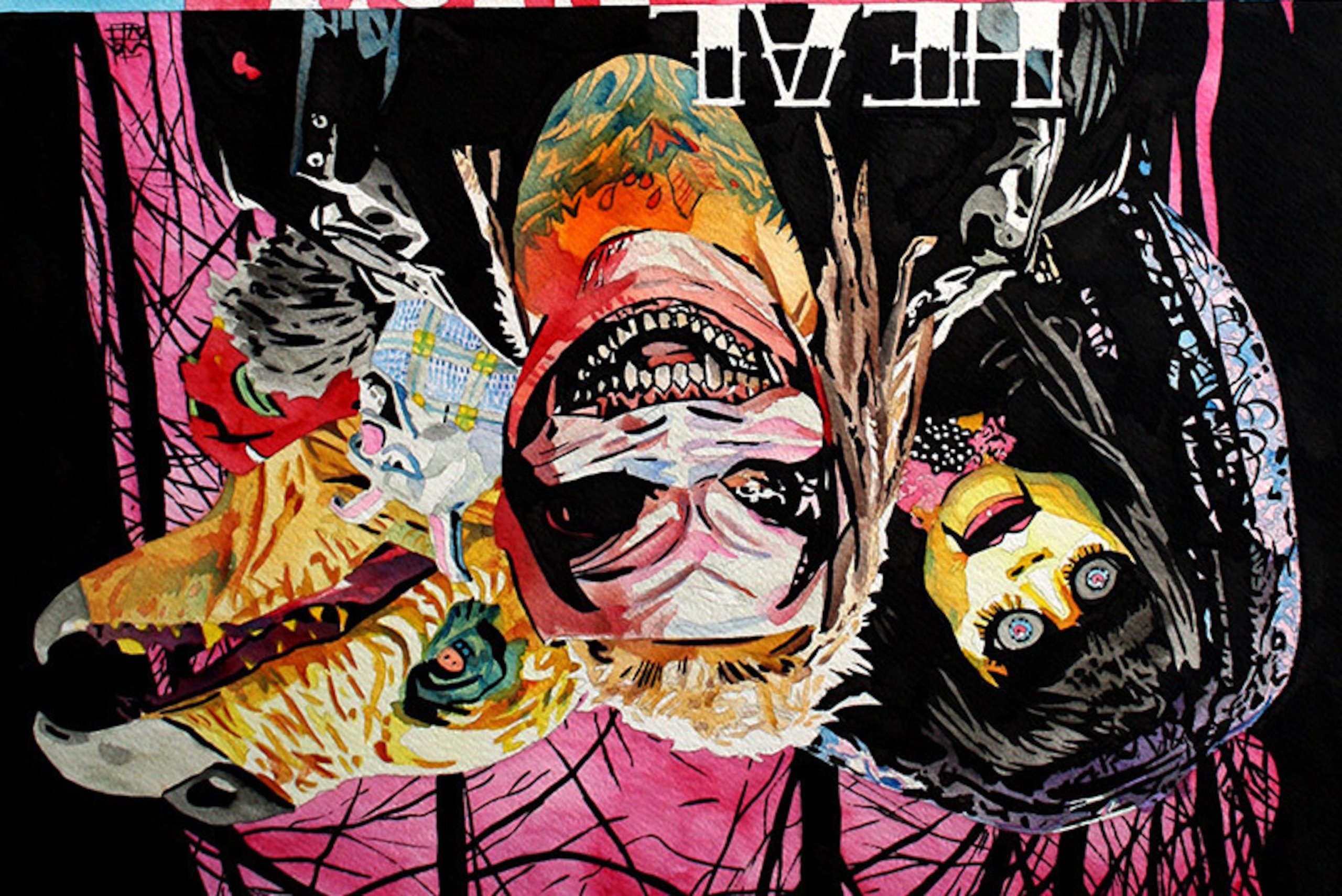 A painting of The Fiend by Rob Schamberger. A painting of The Fiend by Rob Schamberger.