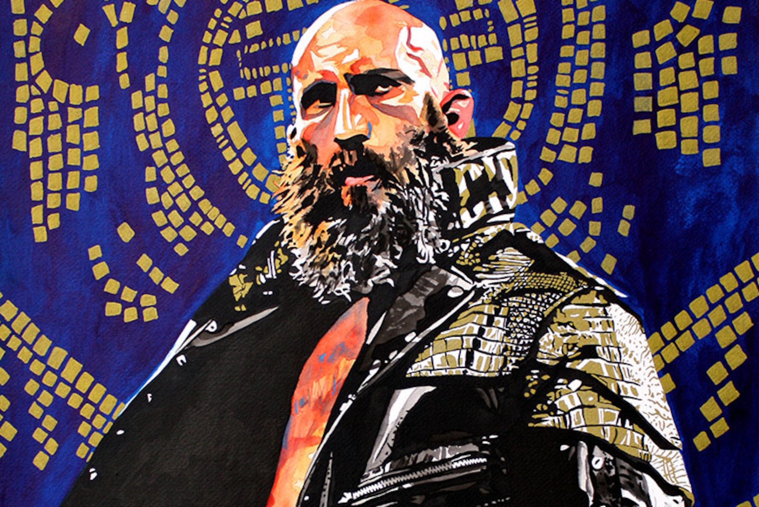A painting of Tommaso Ciampa by Rob Schamberger. A painting of Tommaso Ciampa by Rob Schamberger.