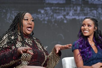 BEVERLY HILLS, CALIFORNIA - JULY 24: Awesome Kong and Brandi Rhodes of