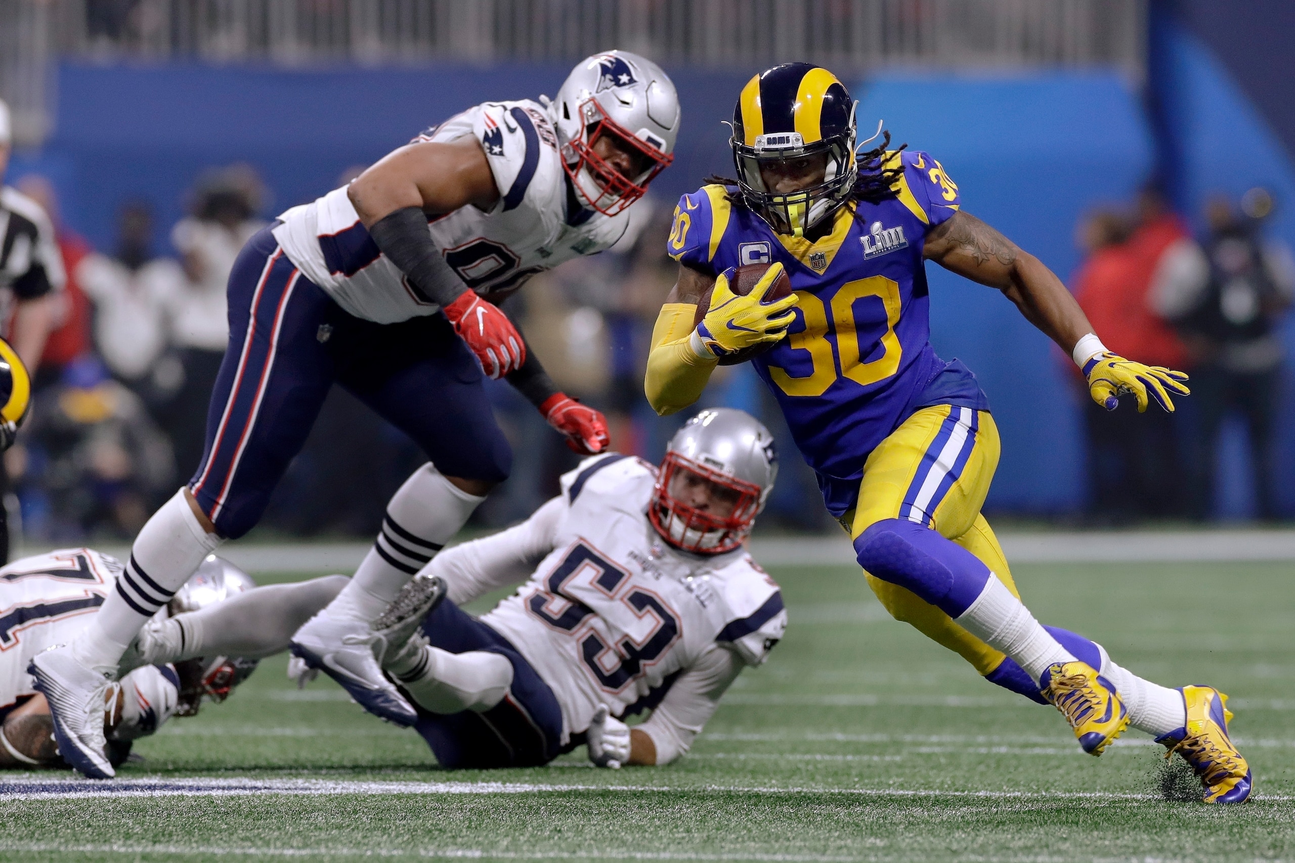 Less than a year after signing Todd Gurley to a four-year contract for $57.5 million, the Rams reached the Super Bowl but also face a hefty salary-cap problem in the not-too-distant future.