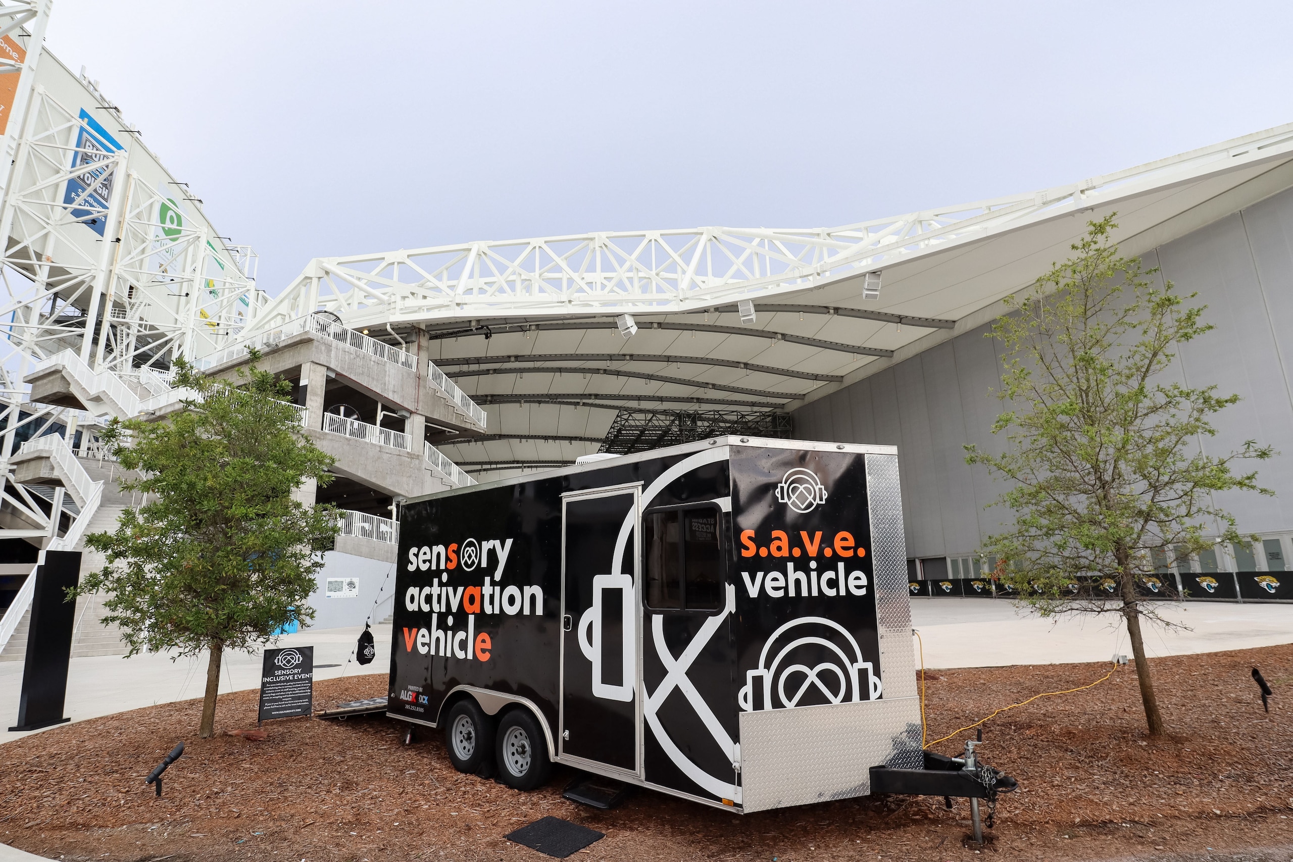 KultureCity's Sensory Activation Vehicle at AEW's Fight for the Fallen