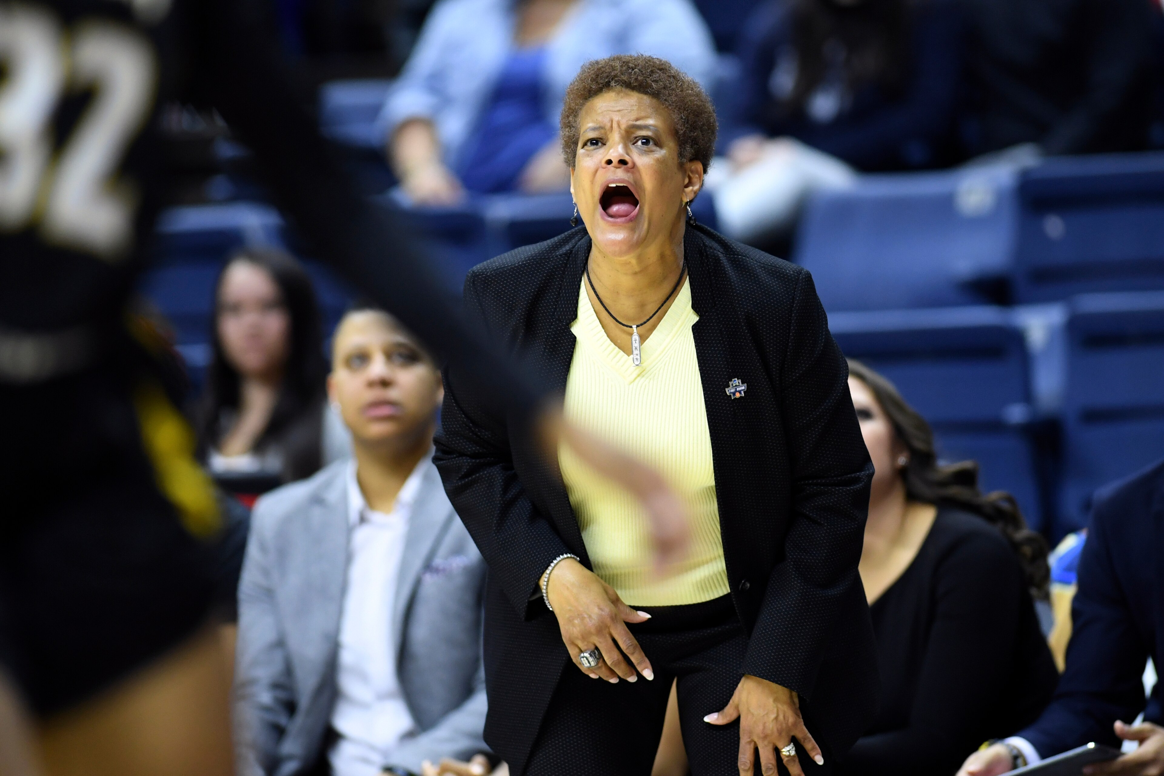 Diane Richardson took in Jonquel Jones as a teenager and helped coach her into becoming a top-10 pick in the 2016 WNBA draft. Diane Richardson took in Jonquel Jones as a teenager and helped coach her into becoming a top-10 pick in the 2016 WNBA draft.