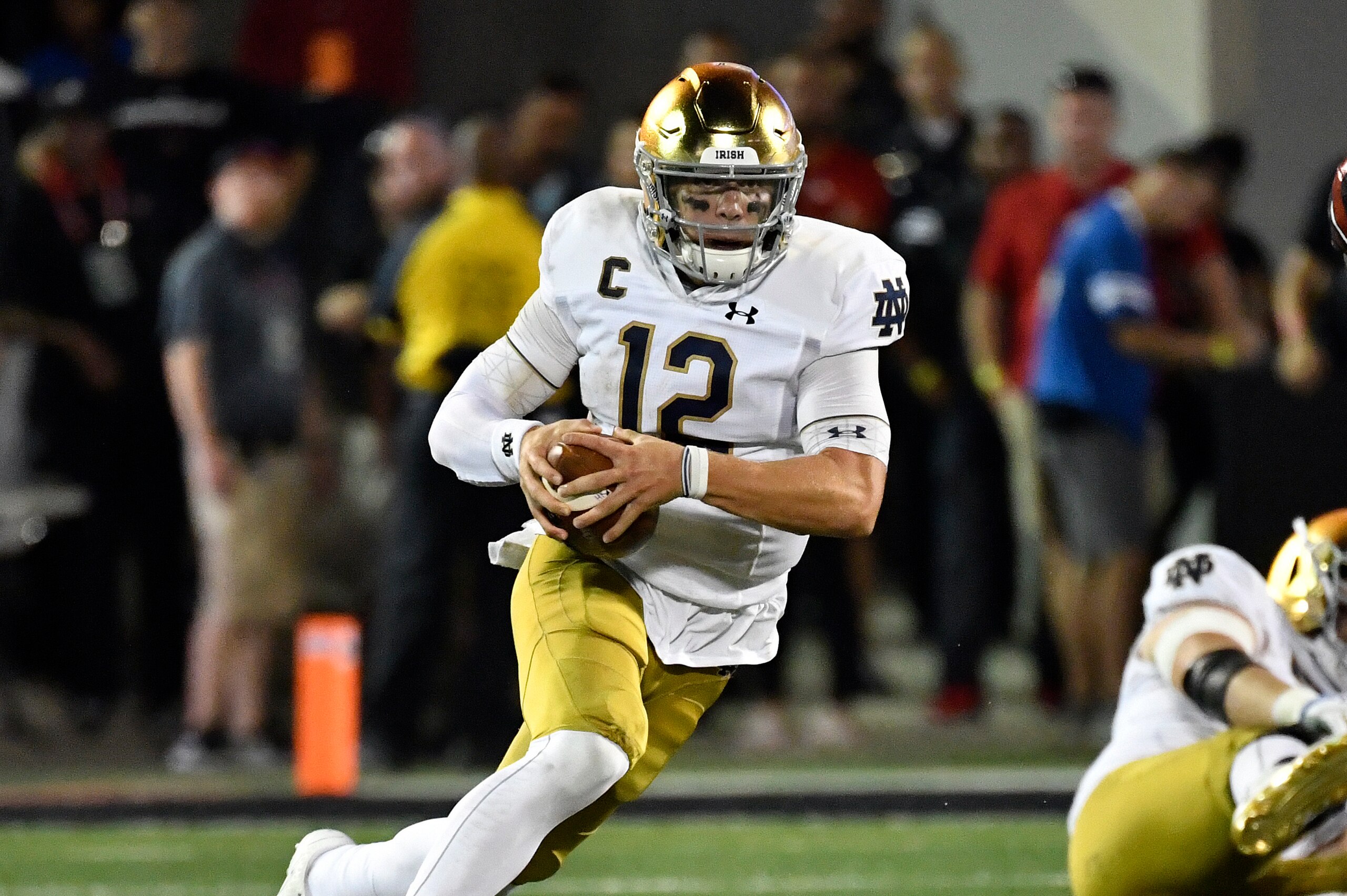 Notre Dame QB Ian Book