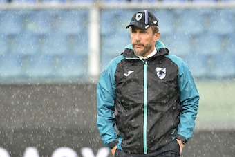 GENOA, ITALY - SEPTEMBER 22: Eusebio Di Francesco head coach of UC Sampdoria during the Serie A match between UC Sampdoria and Torino FC at Stadio Luigi Ferraris on September 22, 2019 in Genoa, Italy. (Photo by Paolo Rattini/Getty Images)