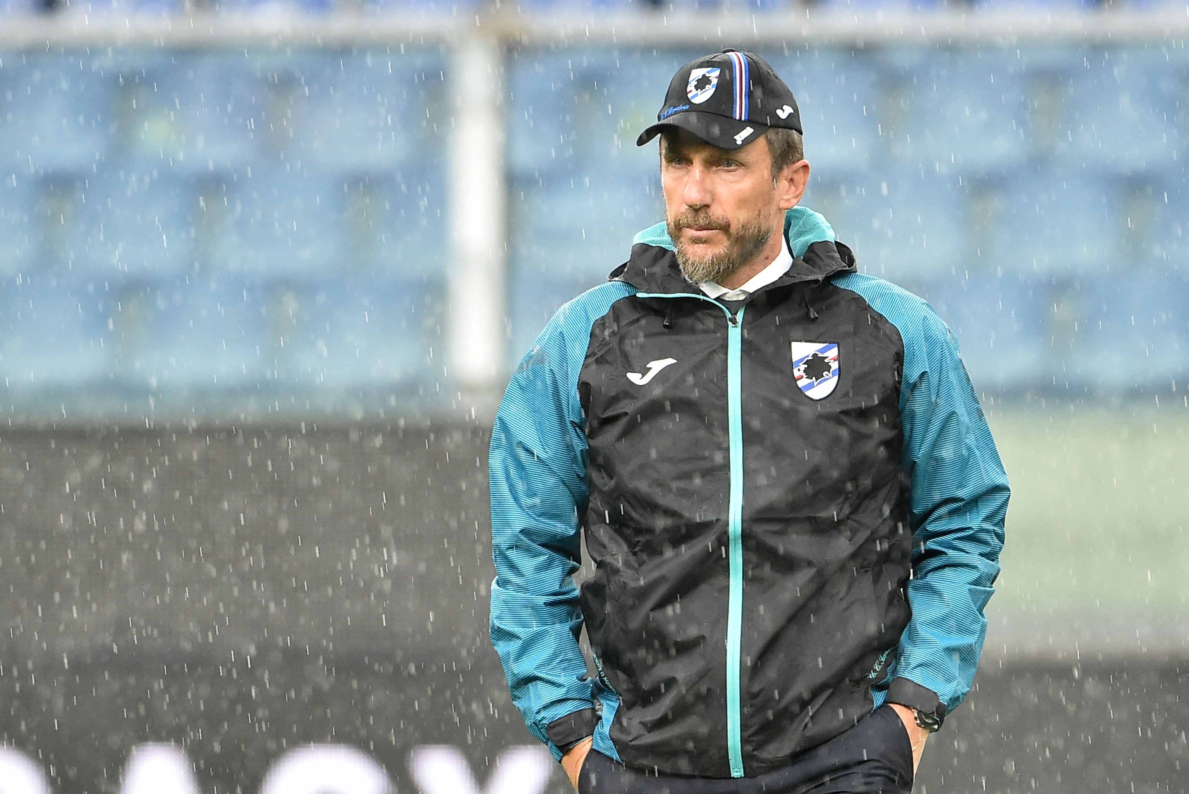 GENOA, ITALY - SEPTEMBER 22: Eusebio Di Francesco head coach of UC Sampdoria during the Serie A match between UC Sampdoria and Torino FC at Stadio Luigi Ferraris on September 22, 2019 in Genoa, Italy. (Photo by Paolo Rattini/Getty Images)