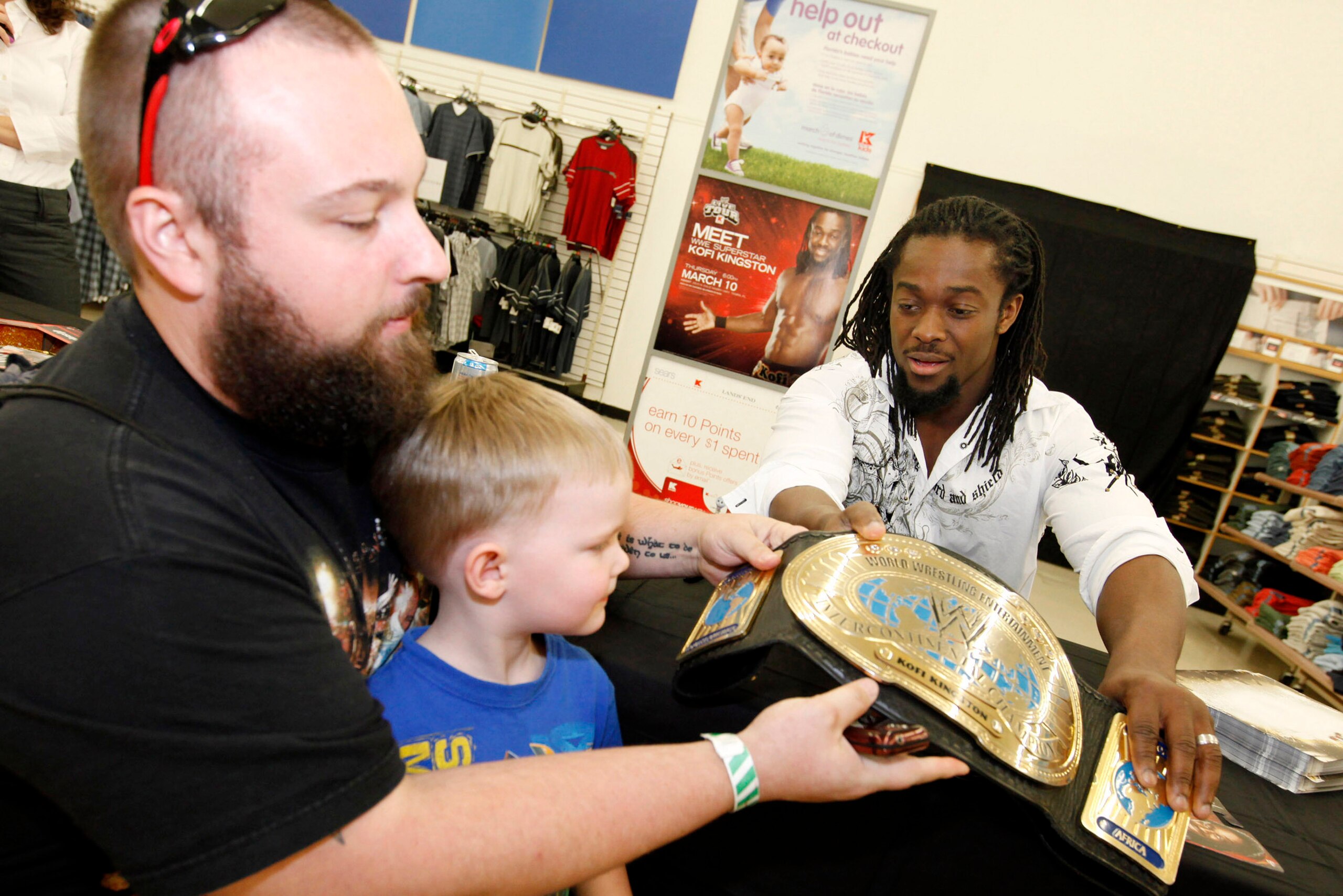 Kingston meeting fans all the way back in 2011.