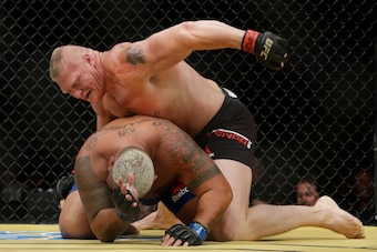 Lesnar is a former UFC champion.
