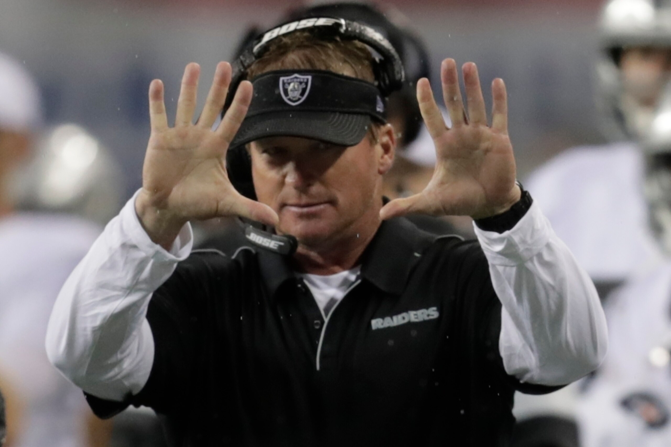 Oakland Raiders head coach Jon Gruden