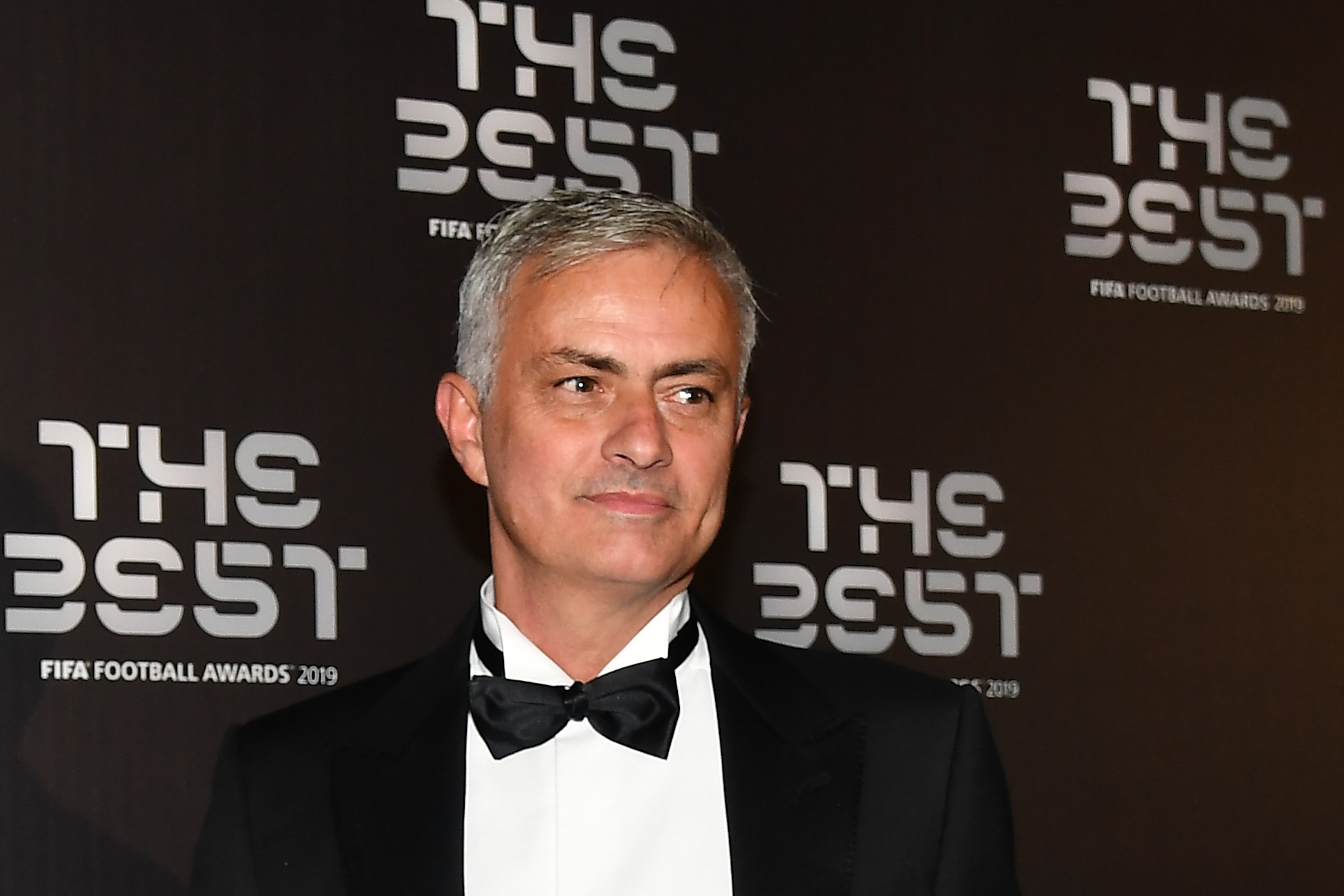 Portuguese coach Jose Mourinho arrives for The Best FIFA Football Awards ceremony, on September 23, 2019 at Teatro alla Scala in Milan. (Photo by Tiziana FABI / AFP)        (Photo credit should read TIZIANA FABI/AFP/Getty Images)