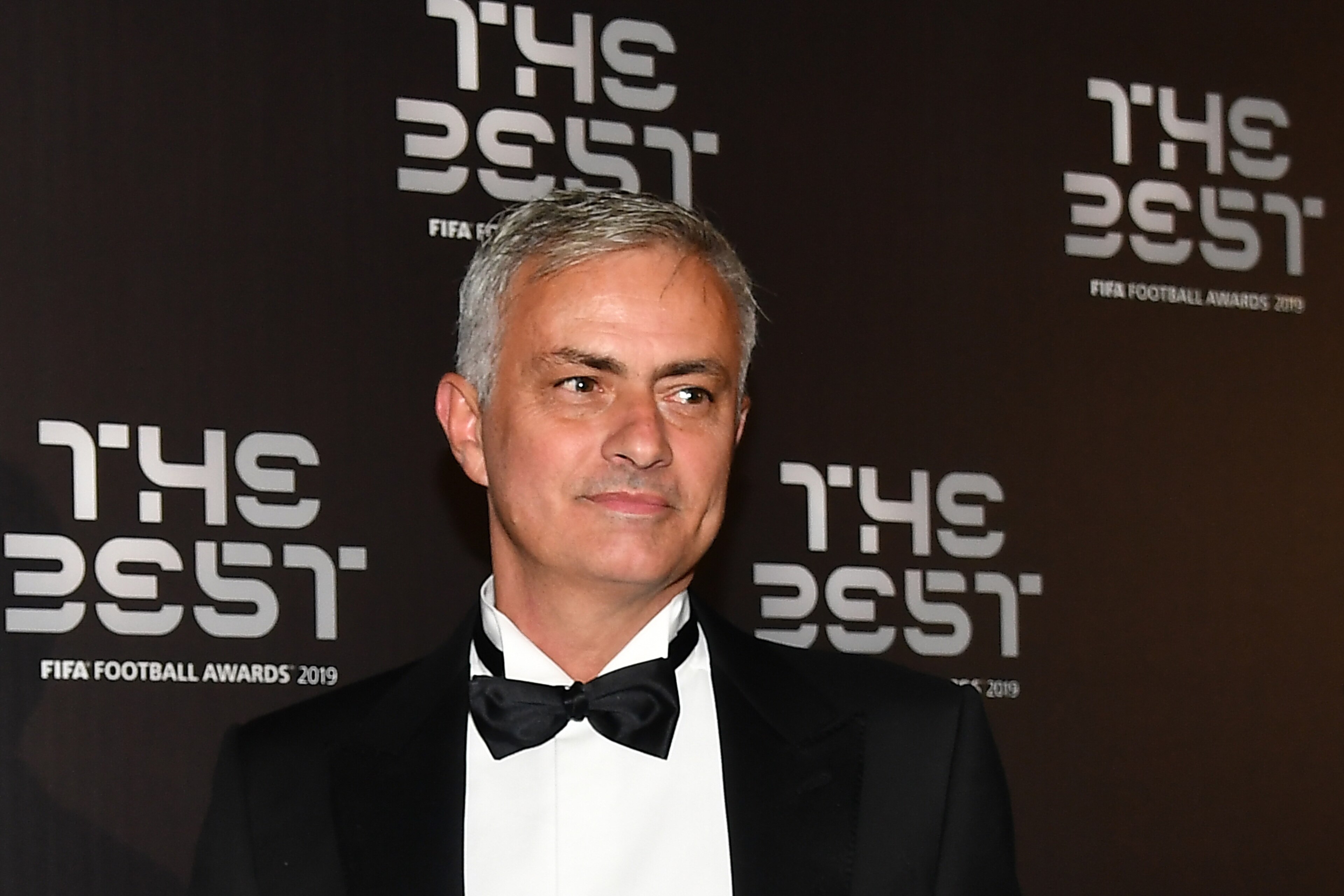 Portuguese coach Jose Mourinho arrives for The Best FIFA Football Awards ceremony, on September 23, 2019 at Teatro alla Scala in Milan. (Photo by Tiziana FABI / AFP)        (Photo credit should read TIZIANA FABI/AFP/Getty Images)