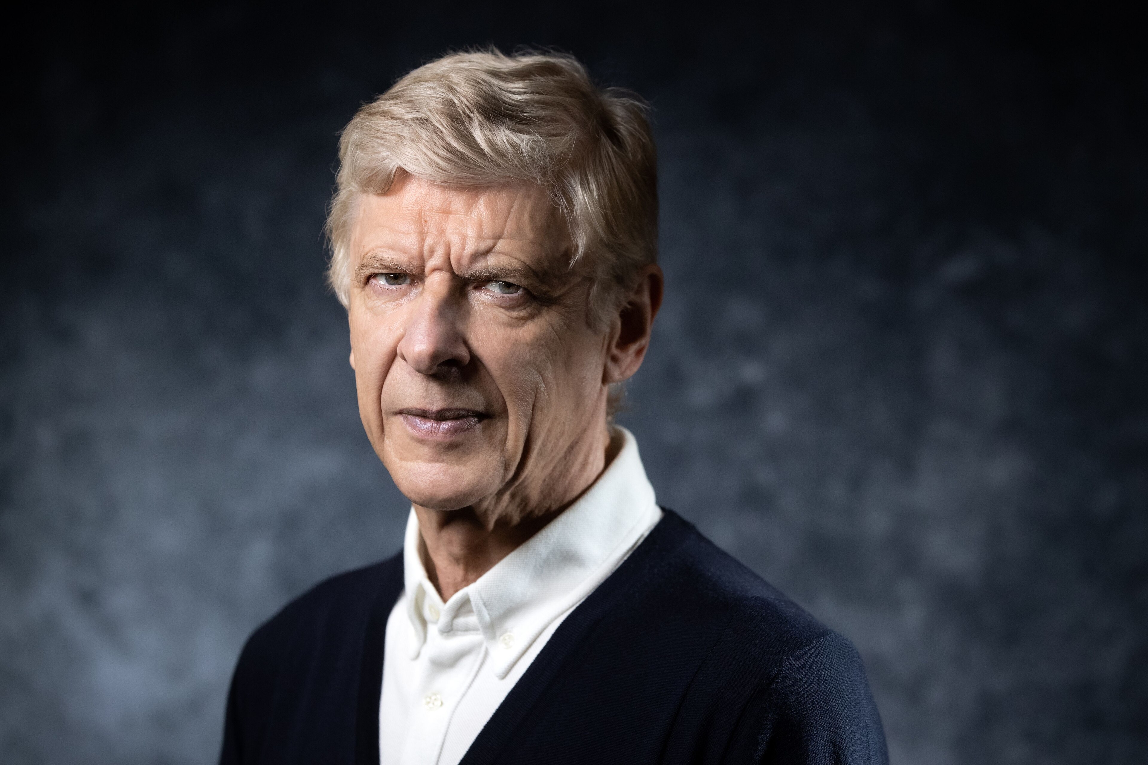 TOPSHOT - Former Arsenal manager Arsene Wenger of France poses during a photo session in Paris on May 22, 2019. (Photo by JOEL SAGET / AFP)        (Photo credit should read JOEL SAGET/AFP/Getty Images)