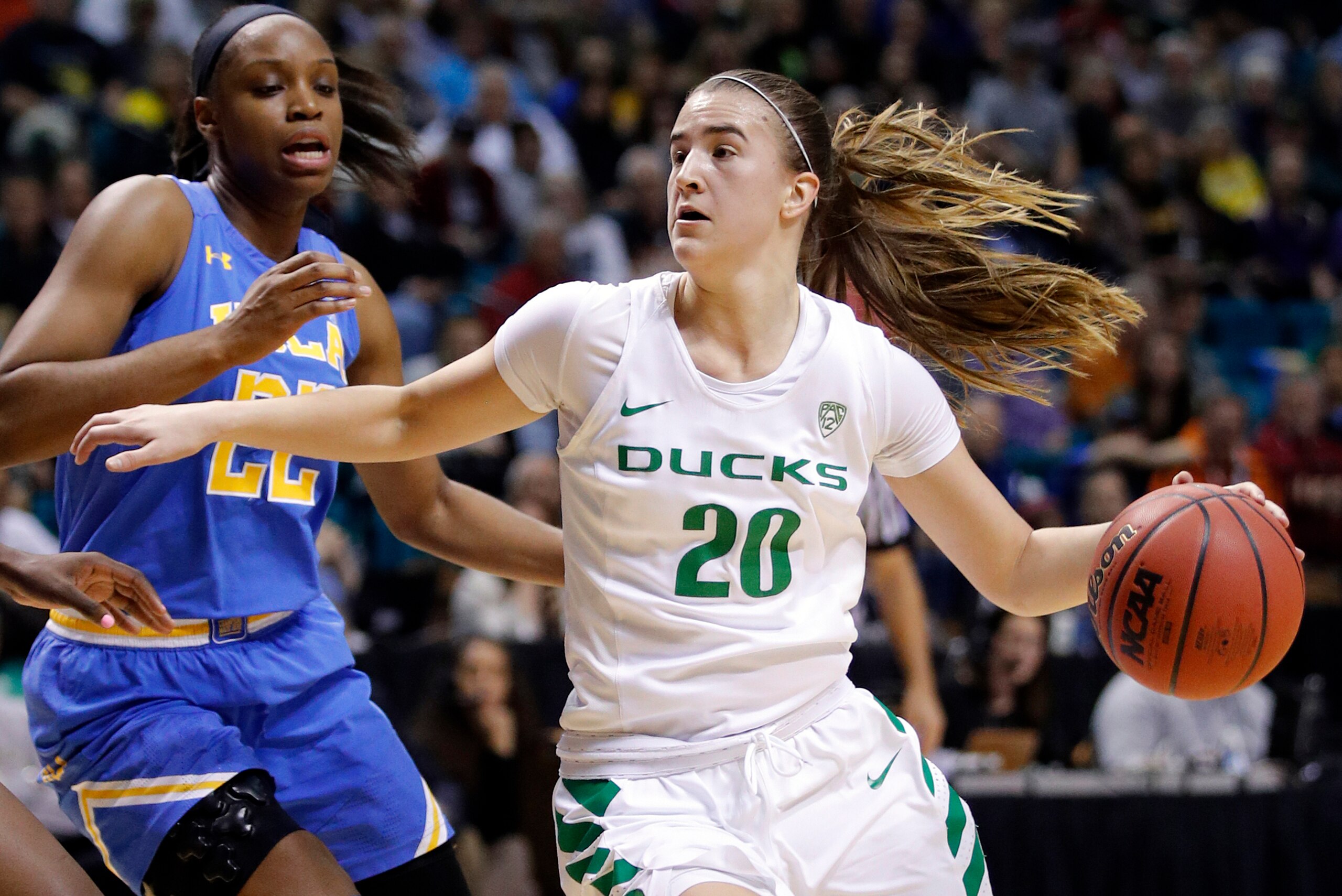 The NCAA's decision will allow any athlete, such as Oregon's Sabrina Ionescu, to be compensated for use of their likeness, a rule that would allow the organization to avoid running afoul of Title IX laws.