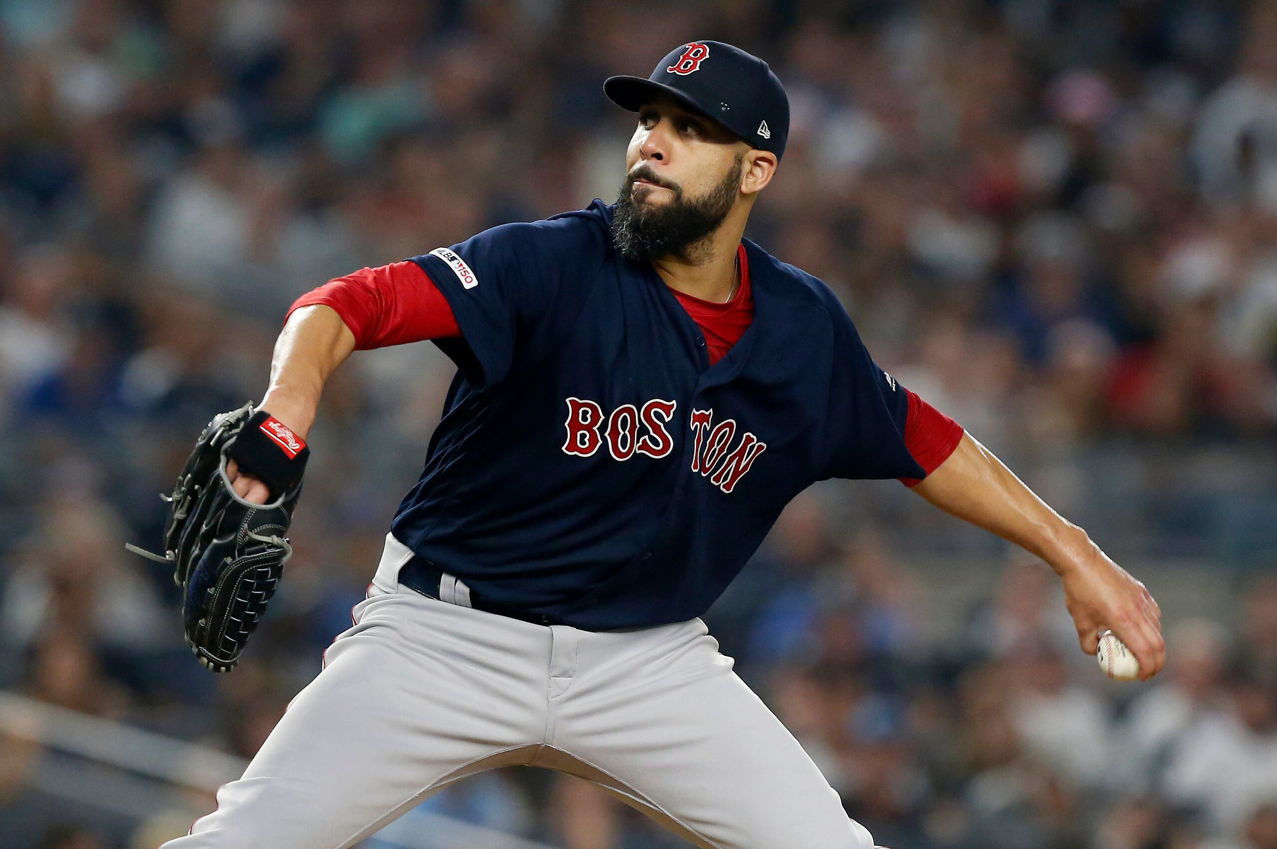NEW YORK, NEW YORK - AUGUST 04: David Price #10 of the Boston Red Sox in action against the New York Yankees at Yankee Stadium on August 04, 2019 in New York City. The Yankees defeated the Red Sox 7-4. (Photo by Jim McIsaac/Getty Images) NEW YORK, NEW YORK - AUGUST 04: David Price #10 of the Boston Red Sox in action against the New York Yankees at Yankee Stadium on August 04, 2019 in New York City. The Yankees defeated the Red Sox 7-4. (Photo by Jim McIsaac/Getty Images)