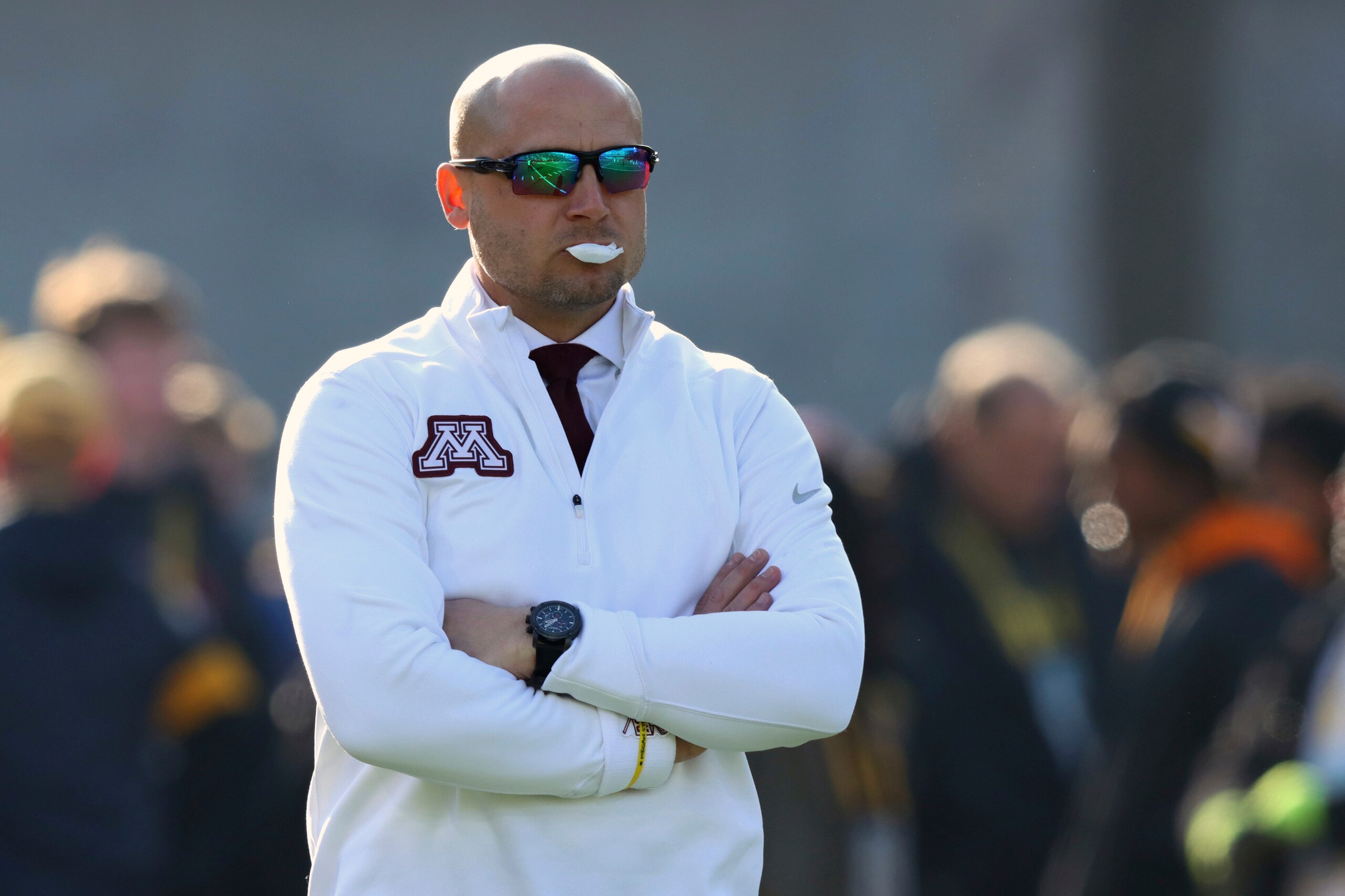 Minnesota head coach P.J. Fleck