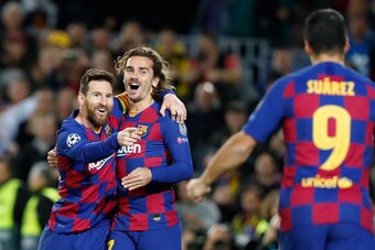 Antoine Griezmann got on the scoresheet against Dortmund on Wednesday night.