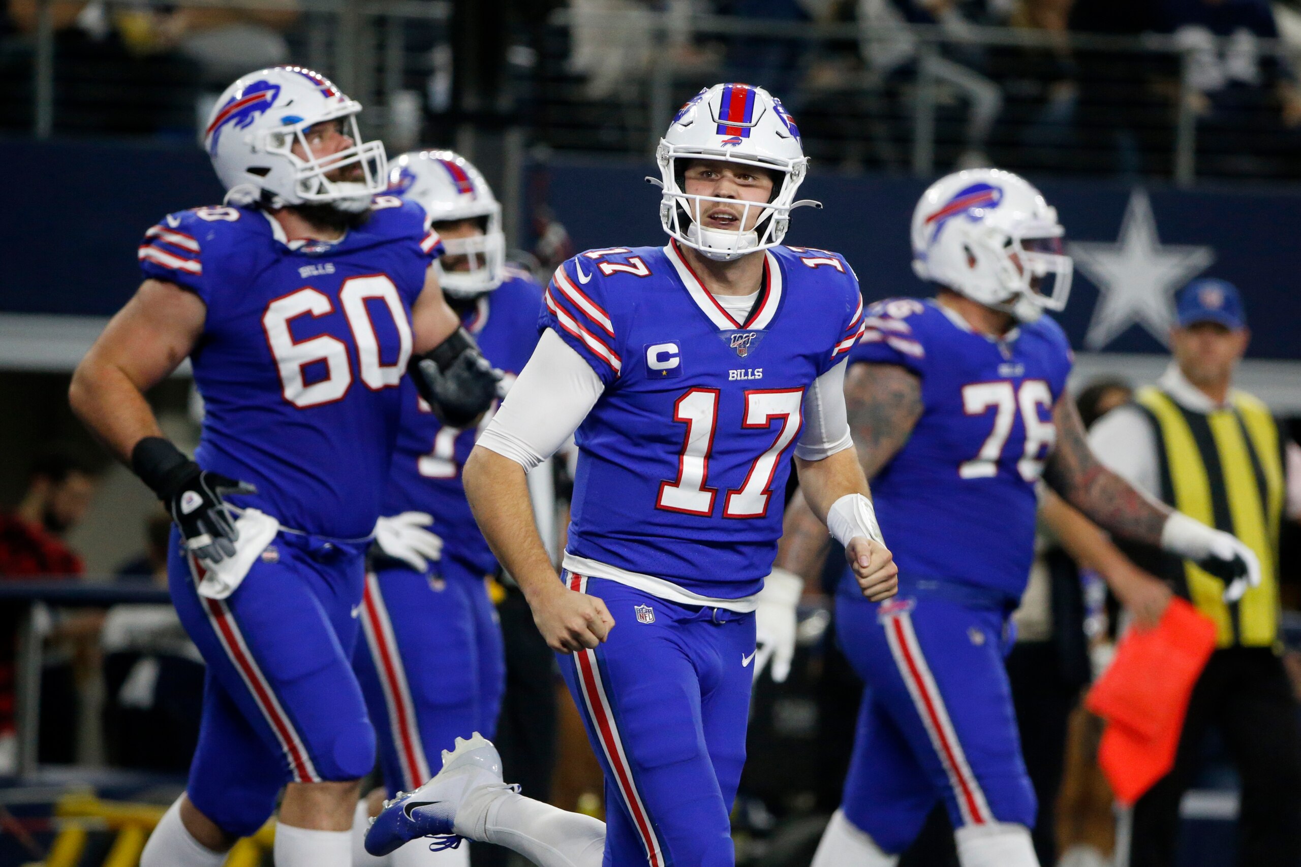 Josh Allen and the Bills are in great playoff position.