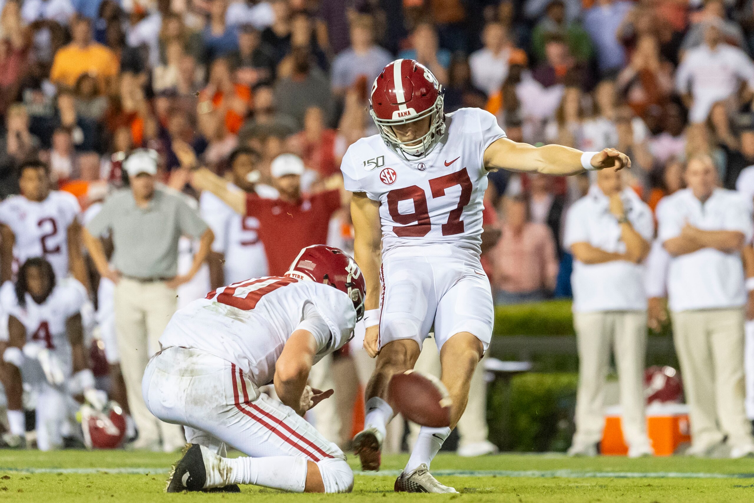 Alabama kicker Joseph Bulovas