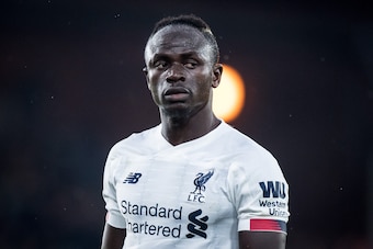 LONDON, ENGLAND - NOVEMBER 23: Sadio Mane of Liverpool FC looks on during the Premier League match between Crystal Palace and Liverpool FC at Selhurst Park on November 23, 2019 in London, United Kingdom. (Photo by Sebastian Frej/MB Media/Getty Images)