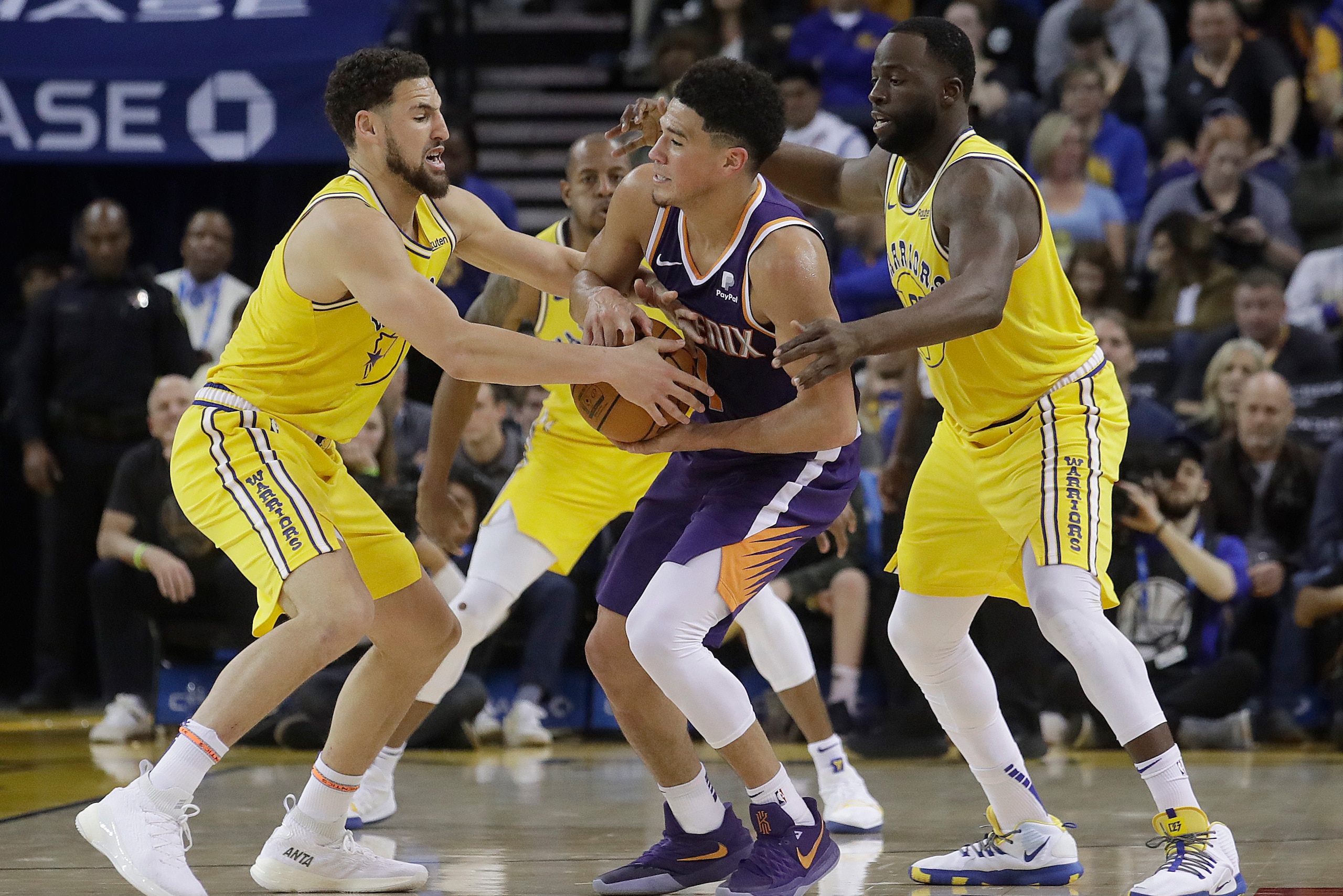 Devin Booker, playing on a roster filled with journeymen and inexperienced players, didn't find much help on the court or wins on the scoreboard over his first four seasons. Devin Booker, playing on a roster filled with journeymen and inexperienced players, didn't find much help on the court or wins on the scoreboard over his first four seasons.