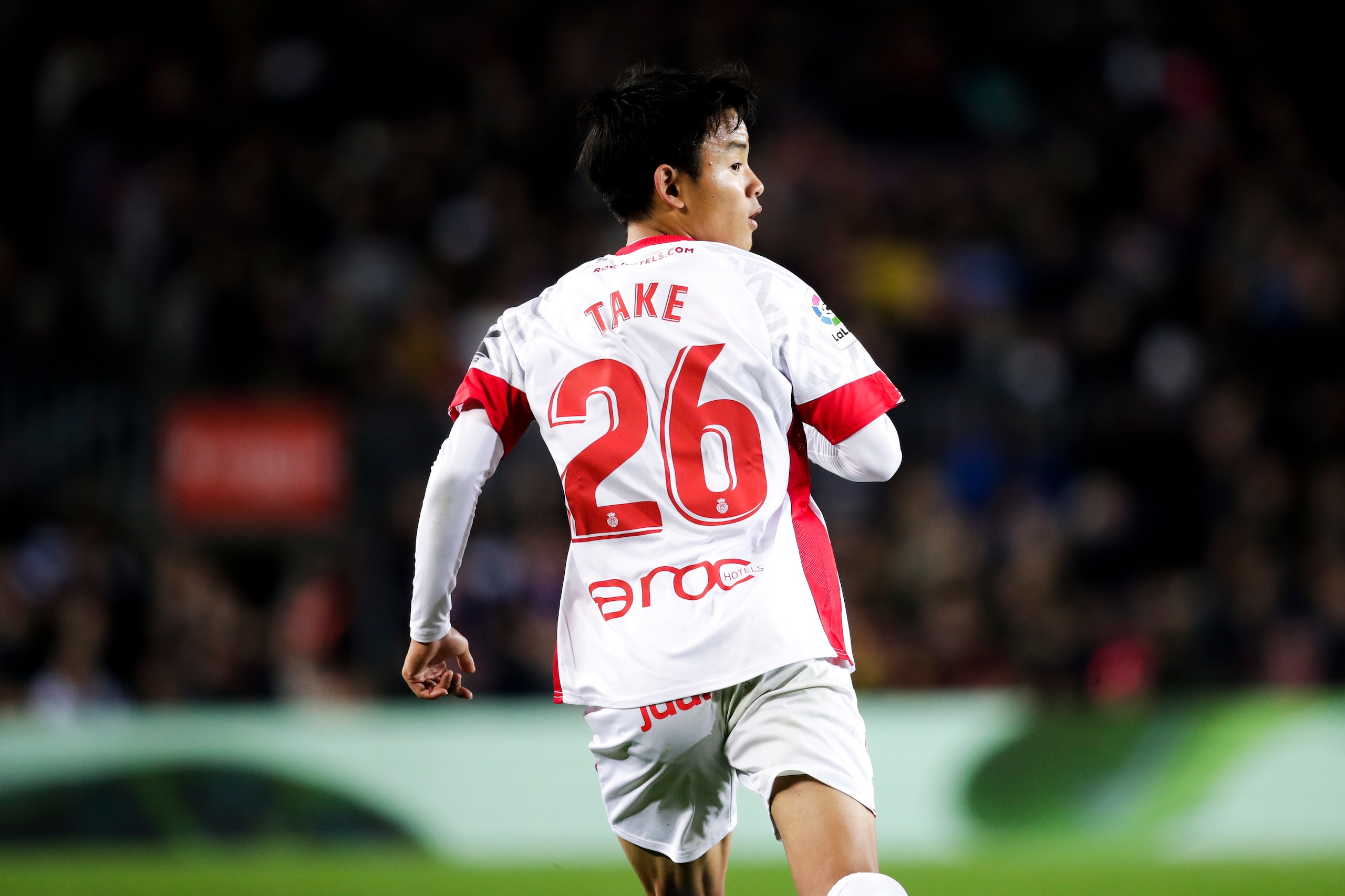BARCELONA, SPAIN - DECEMBER 7: Takefusa Kubo of Real Mallorca during the La Liga Santander match between FC Barcelona v Real Mallorca at the Camp Nou on December 7, 2019 in Barcelona Spain (Photo by David S. Bustamante/Soccrates/Getty Images) BARCELONA, SPAIN - DECEMBER 7: Takefusa Kubo of Real Mallorca during the La Liga Santander match between FC Barcelona v Real Mallorca at the Camp Nou on December 7, 2019 in Barcelona Spain (Photo by David S. Bustamante/Soccrates/Getty Images)