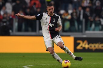 TURIN, ITALY - DECEMBER 15: Merih Demiral of Juventus during the Serie A match between Juventus and Udinese Calcio at Allianz Stadium on December 15, 2019 in Turin, Italy. (Photo by Chris Ricco/Getty Images)