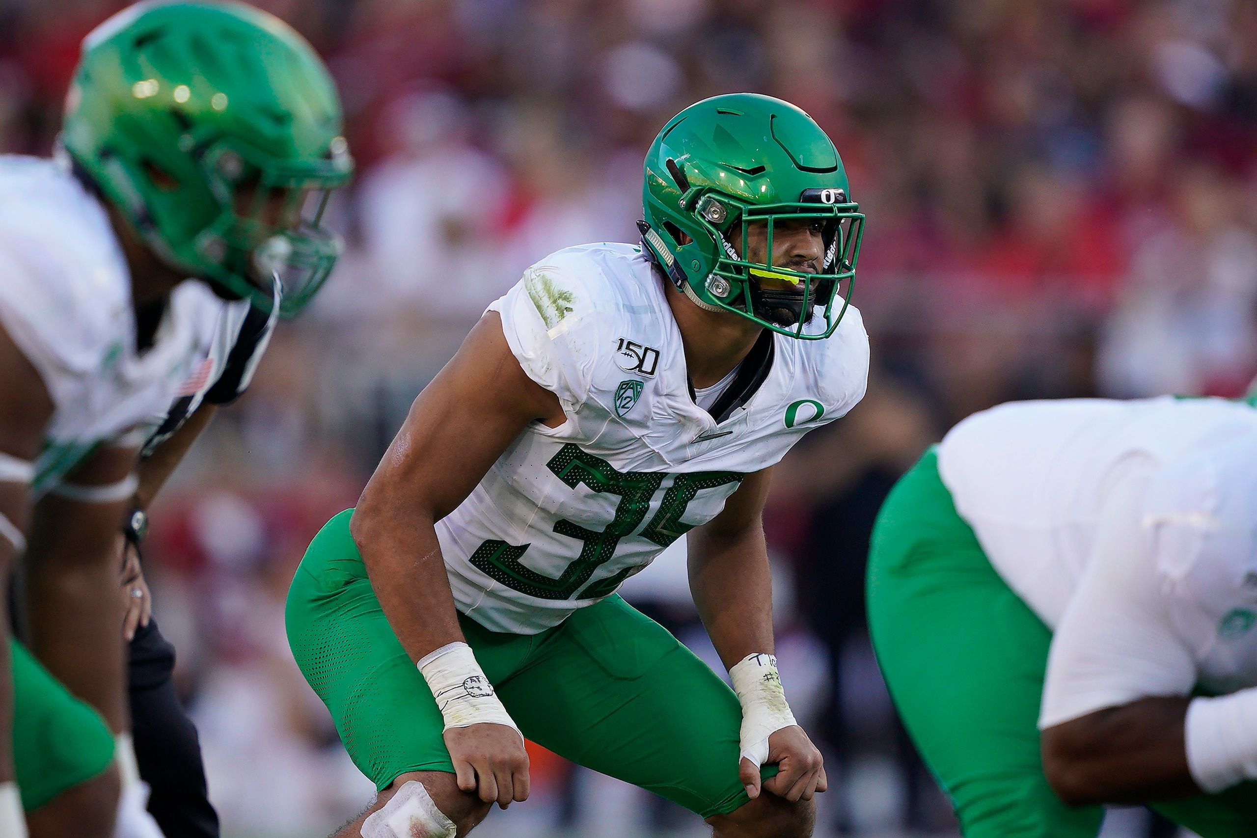 Oregon LB Troy Dye Oregon LB Troy Dye