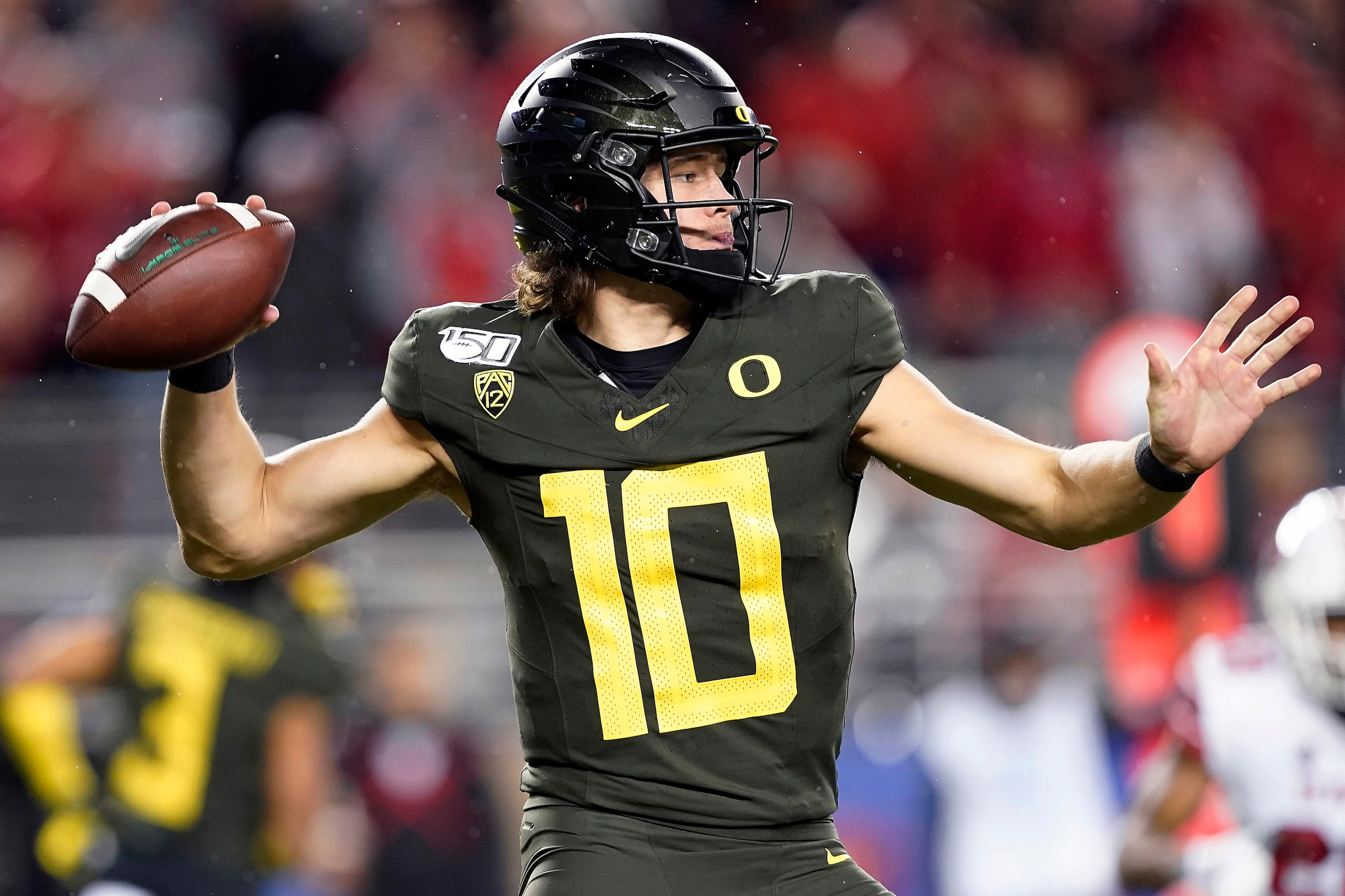Oregon QB Justin Herbert Oregon QB Justin Herbert