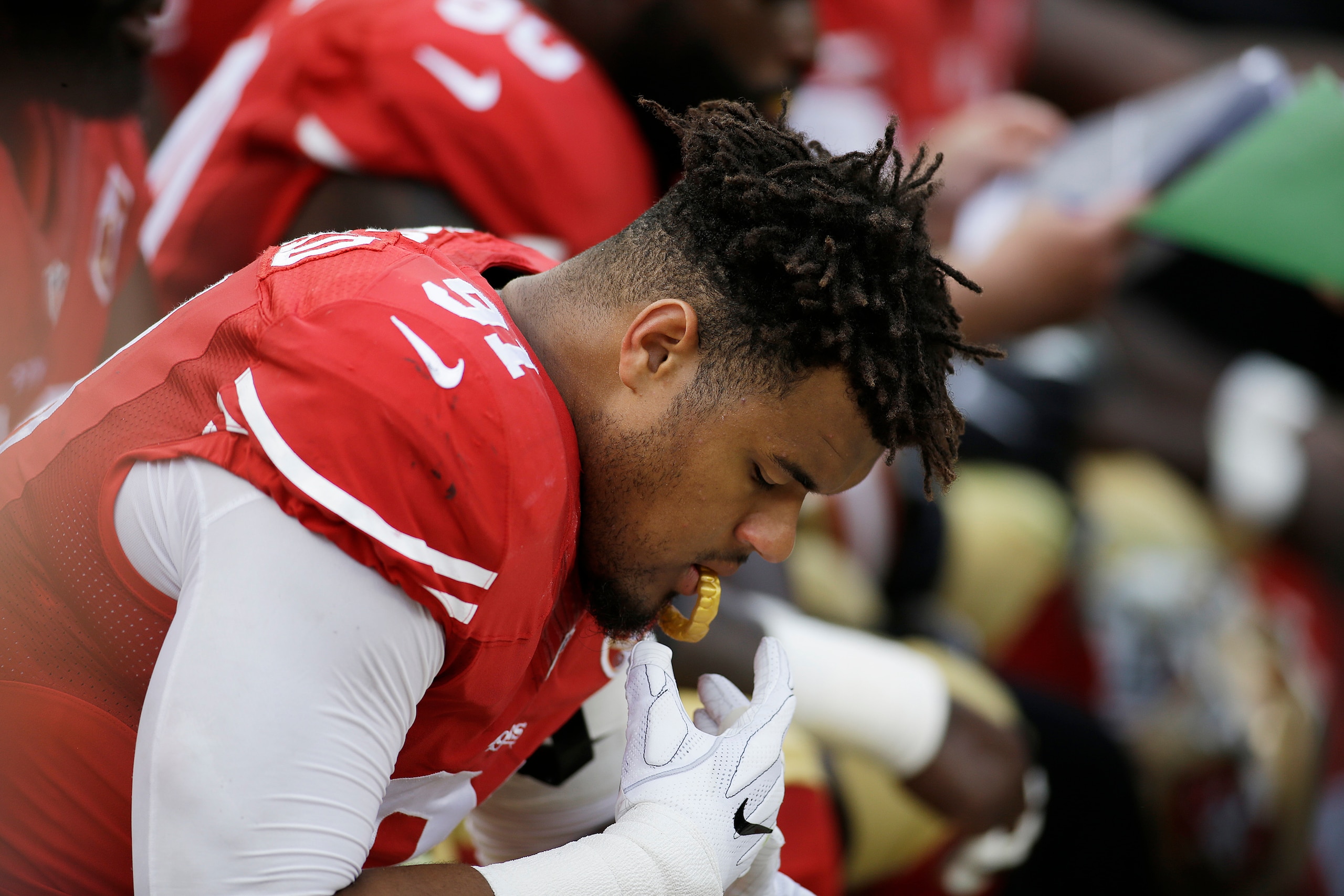 Arik Armstead in 2016, when the 49ers were down and out