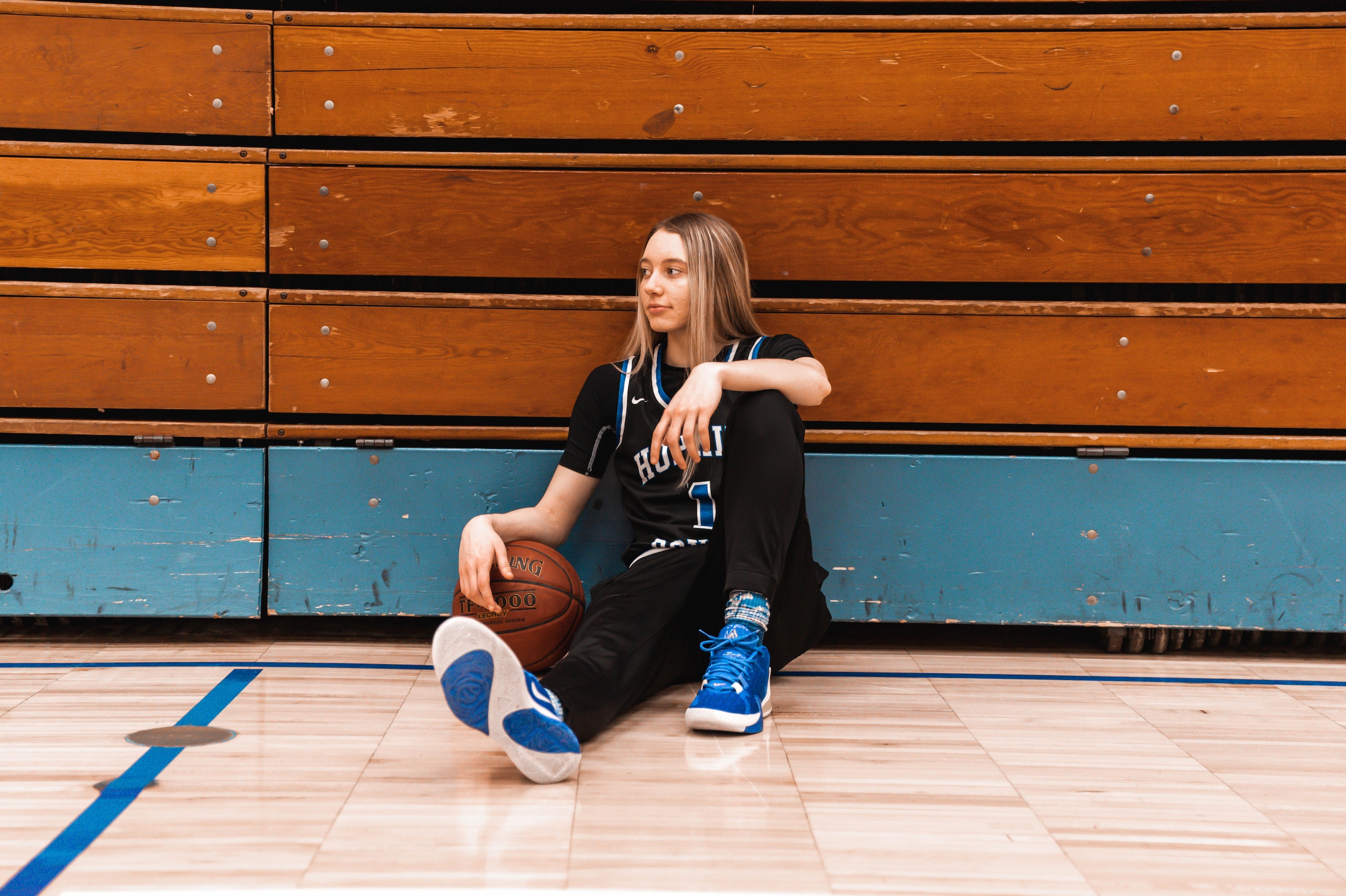Bueckers' games fill the stands even in opposing arenas, where she's often asked to sign autographs even after dispatching with the home team.
