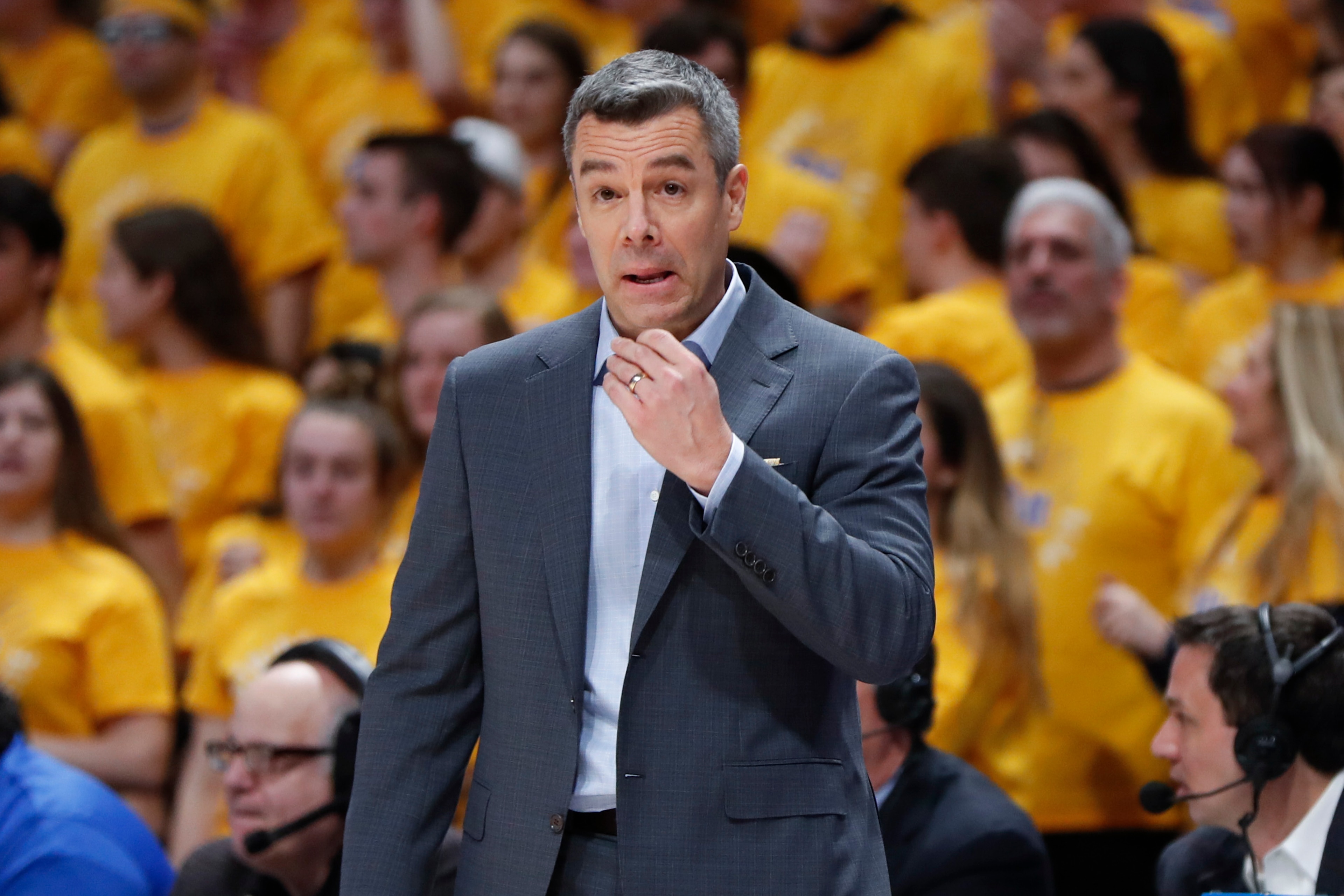 Virginia head coach Tony Bennett