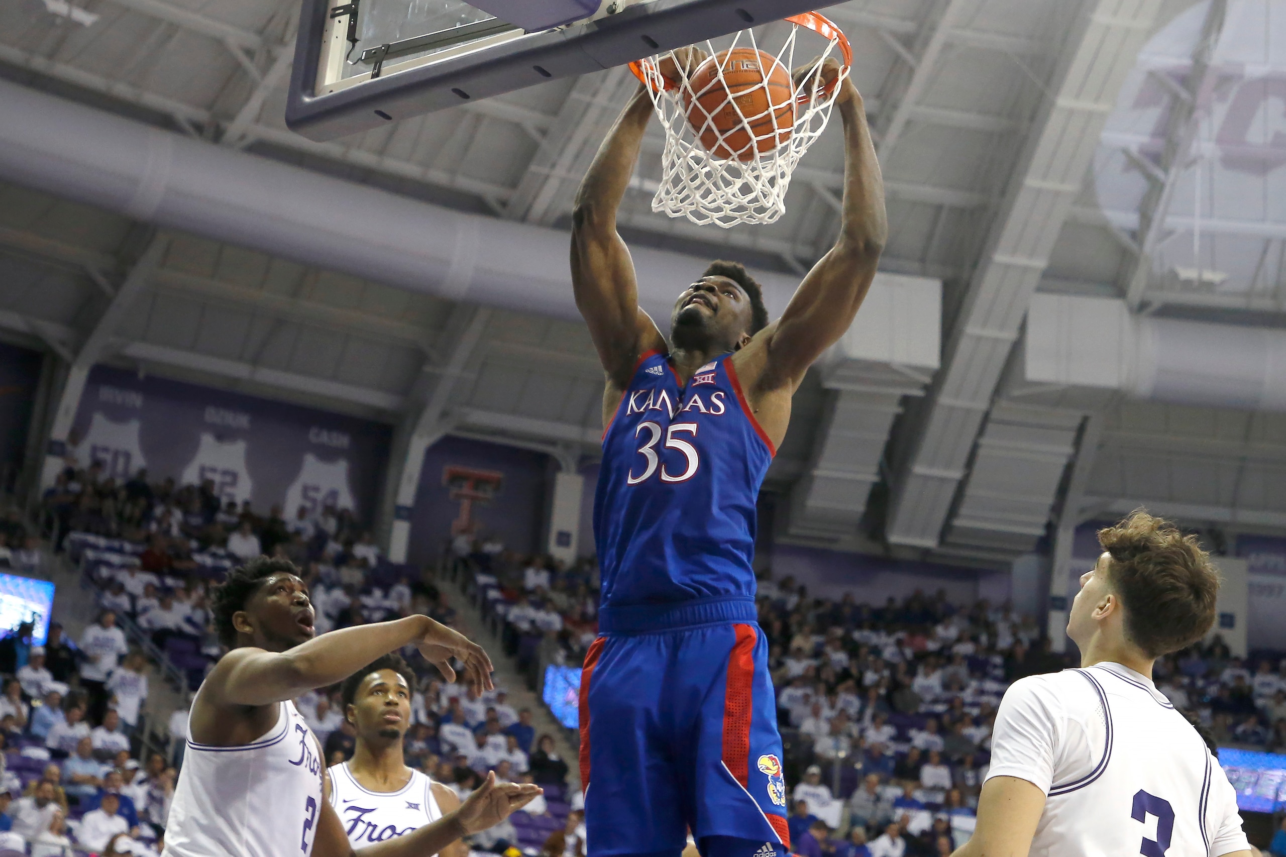 Azubuike shot almost 75 percent from the field and blocked almost three shots per game as a senior this season. Azubuike shot almost 75 percent from the field and blocked almost three shots per game as a senior this season.