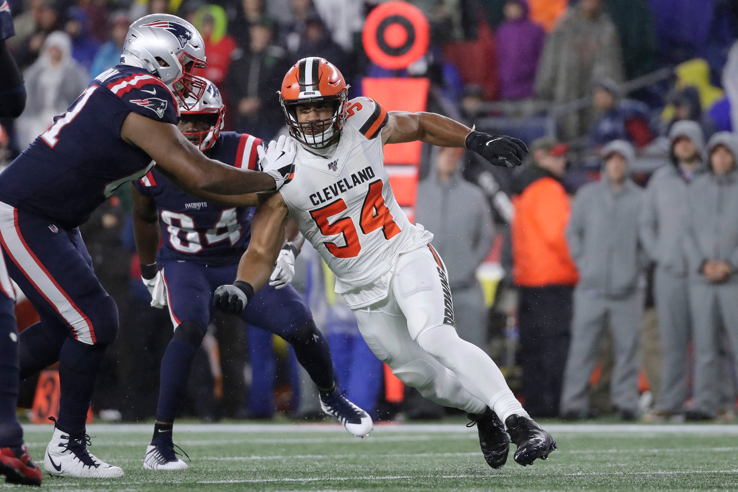 A year after trading for defensive end Olivier Vernon, the Browns reportedly may sever ties with him and the $15.5 million they would owe him next season. A year after trading for defensive end Olivier Vernon, the Browns reportedly may sever ties with him and the $15.5 million they would owe him next season.