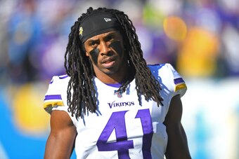 CARSON, CA - DECEMBER 15:  Defensive back Anthony Harris #41 of the Minnesota Vikings looks on during the game against the Los Angeles Chargers at Dignity Health Sports Park on December 15, 2019 in Carson, California. (Photo by Jayne Kamin-Oncea/Getty Ima