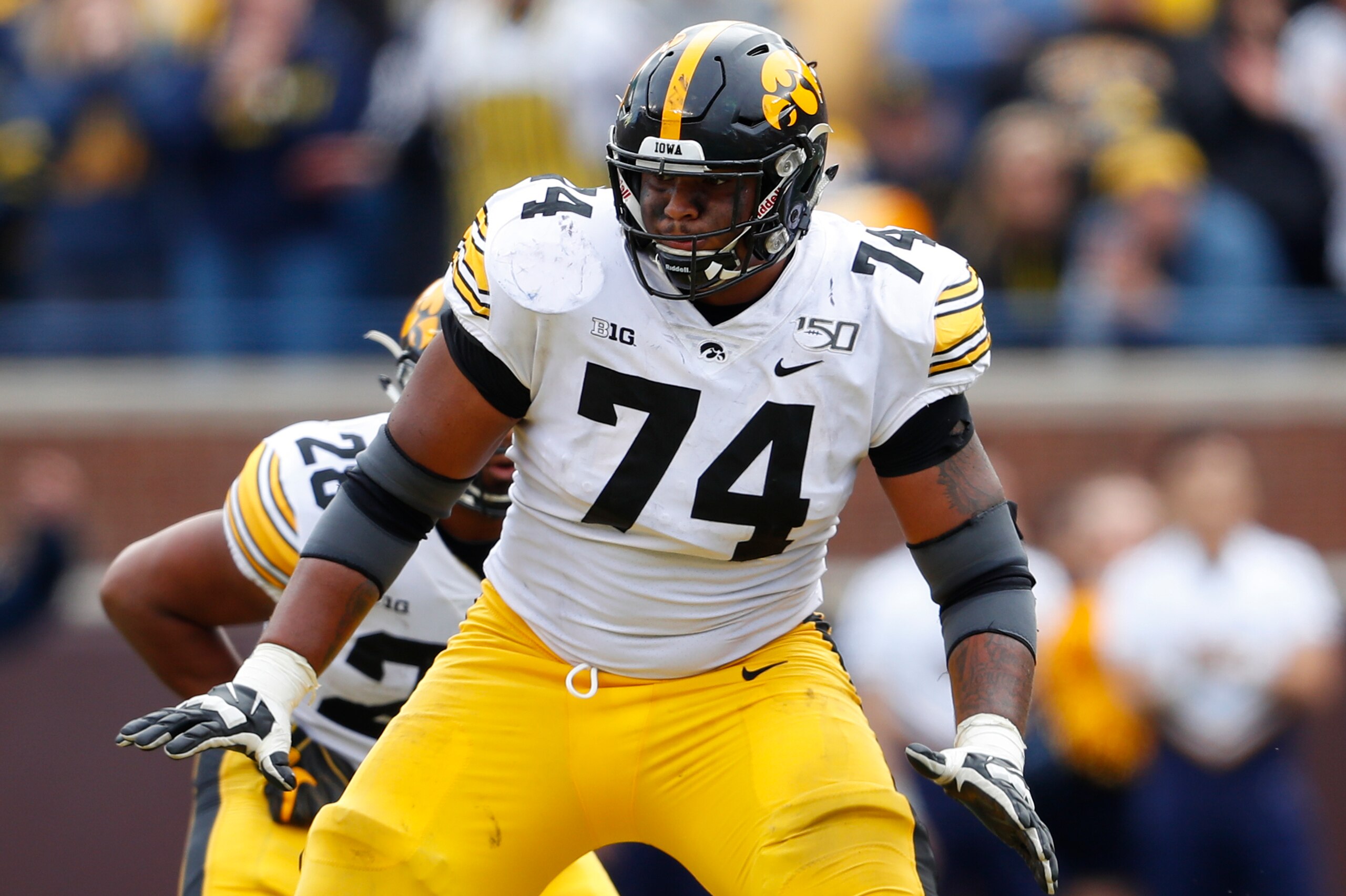 Iowa offensive tackle Tristan Wirfs