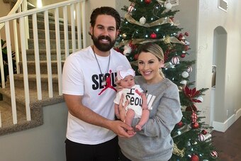 After spending the holidays at home with his wife, Ariel, and baby, Kameron, Casey Kelly had to travel to South Korea early to prepare for the coming season and avoid possibly being caught in travel restrictions due to the coronavirus pandemic.