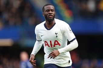 LONDON, ENGLAND - FEBRUARY 22: Tanguy Ndombele of Tottenham Hotspur during the Premier League match between Chelsea FC and Tottenham Hotspur at Stamford Bridge on February 22, 2020 in London, United Kingdom. (Photo by James Williamson - AMA/Getty Images)
