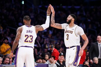 LeBron and Anthony Davis