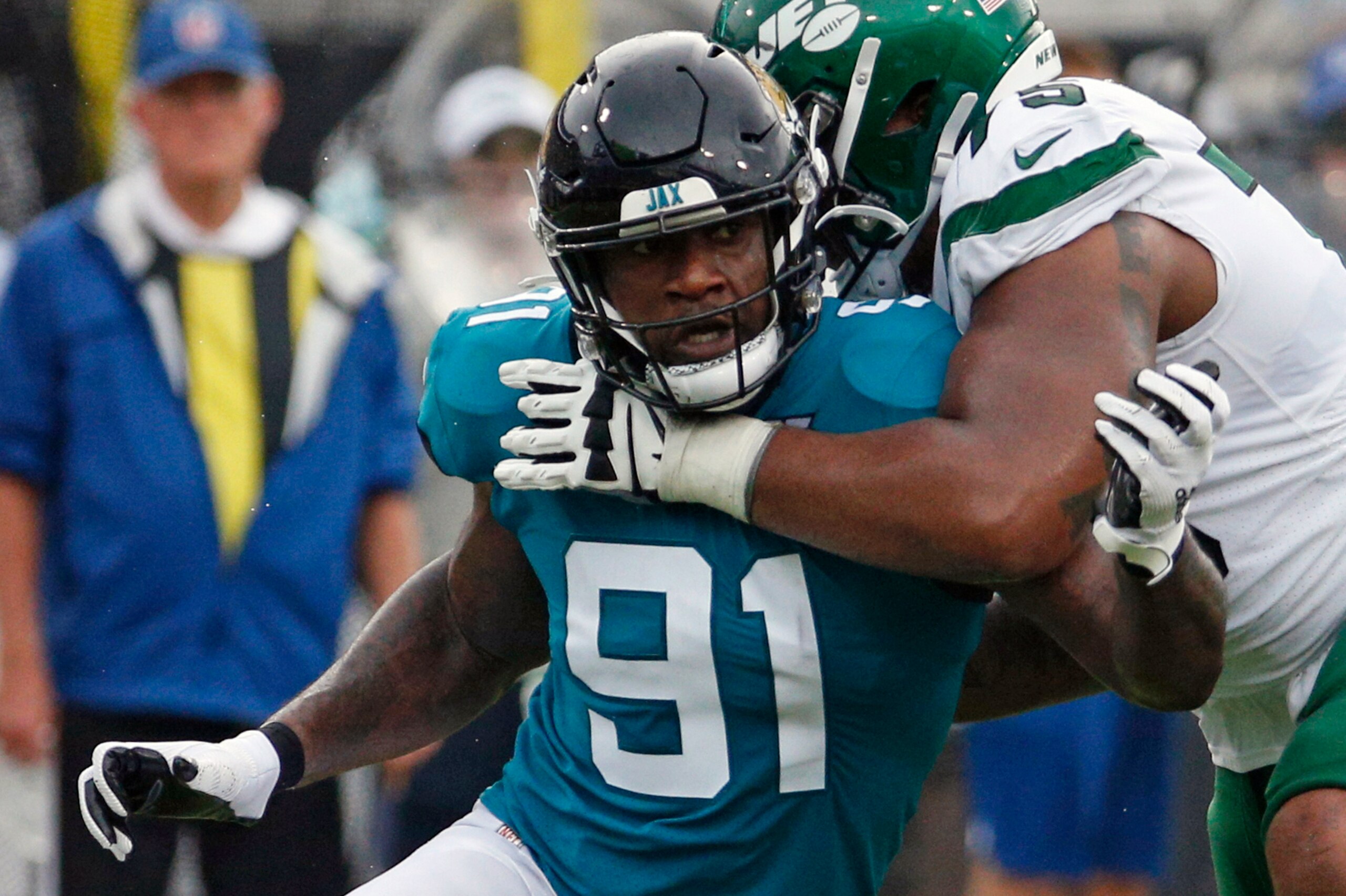 Jacksonville Jaguars defensive end Yannick Ngakoue