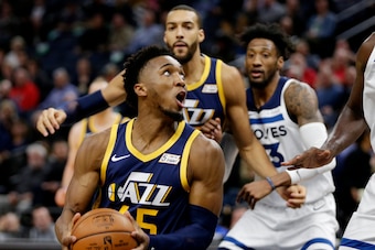 The rise of Donovan Mitchell as the Jazz's leader has not gone over smoothly with the team's defensive star, Rudy Gobert.