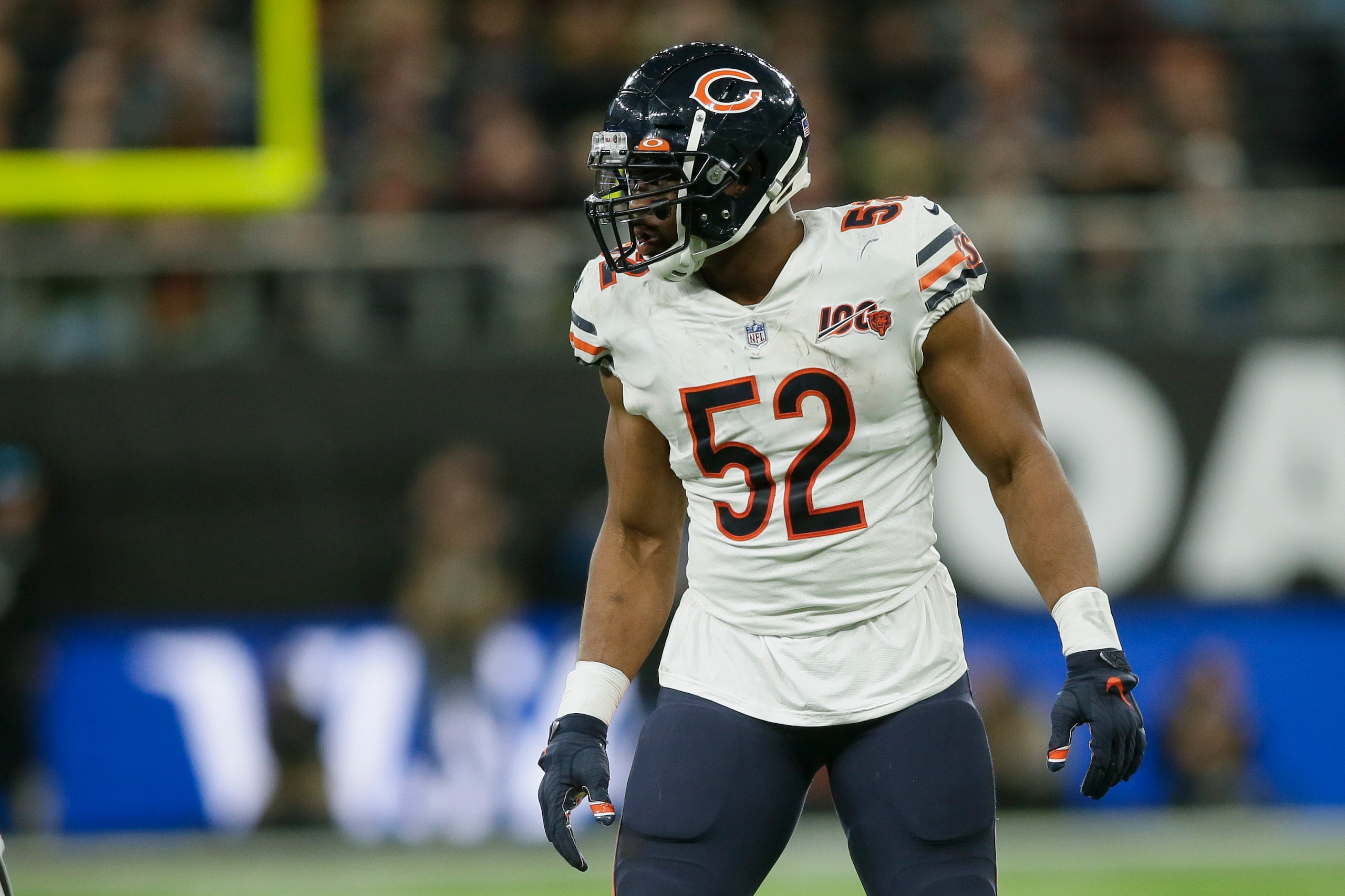 Edge-rusher Khalil Mack