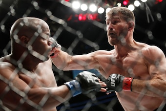 Cormier (left) and Miocic