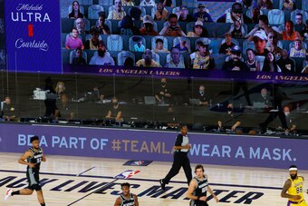 Though home-court advantages are of the virtual variety, "home" teams won 56 percent of their games in the 88-game regular-season conclusion at Disney World.