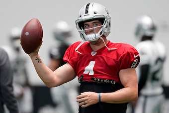 Raiders QB Derek Carr enters his third year in coach Jon Gruden's offense