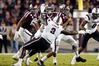South Carolina's Javon Kinlaw probably could have skipped the final game or three of last season.