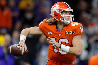 Clemson quarterback Trevor Lawrence