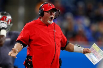 Bucs head coach Bruce Arians.